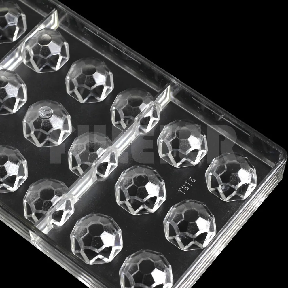 

Kitchen tools fancy diamond shape chocolate molds,3d food baking polycarbonate chocolate mold,candy cake chocolate pastry tools