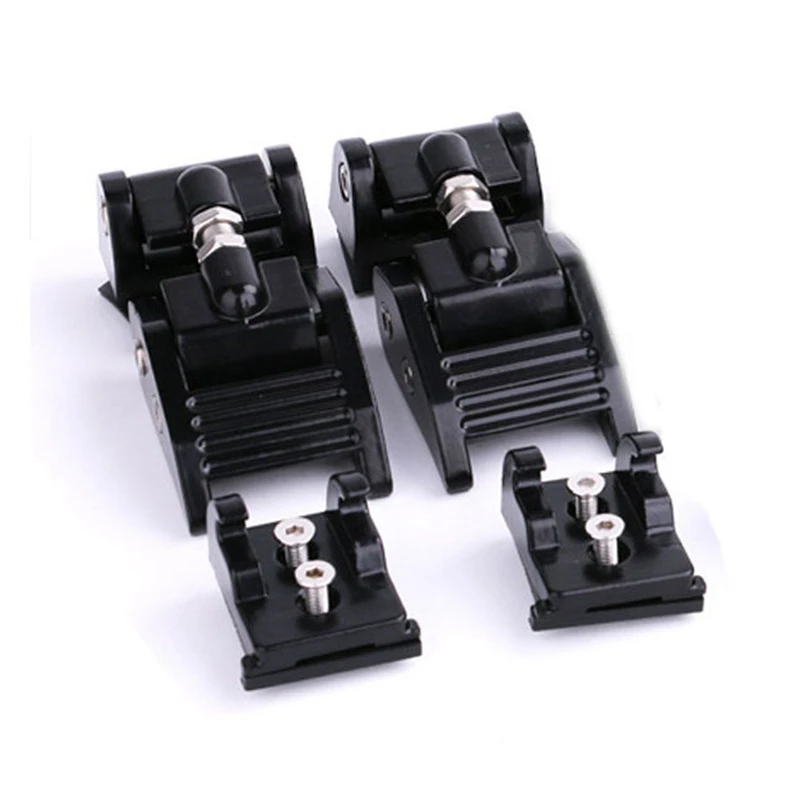 

2PC Aluminum Hood Latches Catch Kit for Jeep Wrangler JK JKU 2007-2018 Jeep Wrangler JL JLU