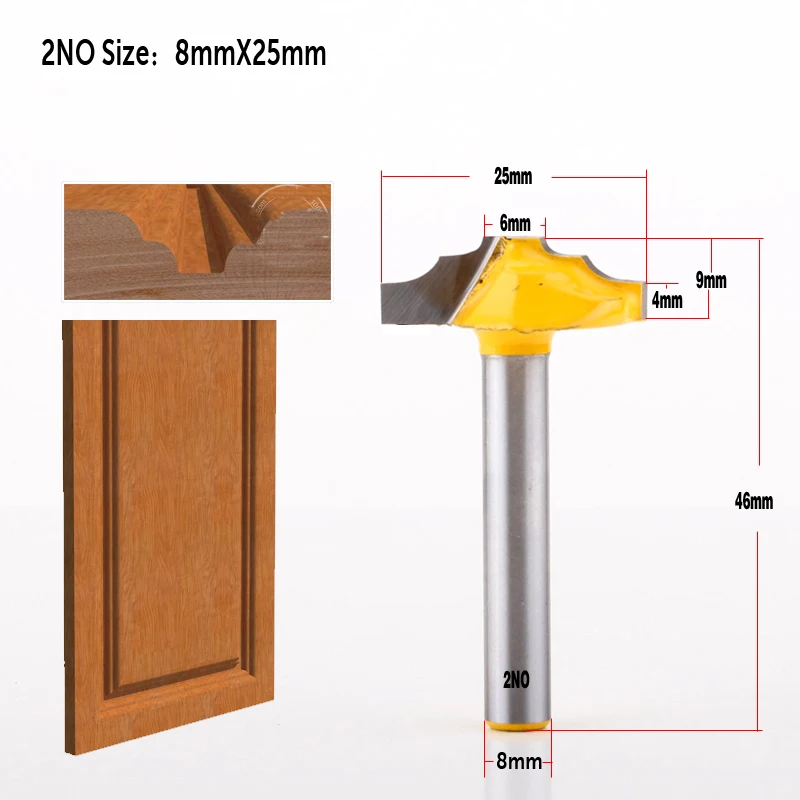 Фреза CHWJW 80059 твердосплавная 8 мм