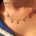 Ожерелье DOREMI женское с именем из циркония, 6 мм