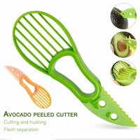 3 in 1 avocado slicer fruit peeler cutter pulp separator butter cutting easy to use kitchen vegetable tools kitchen accessories