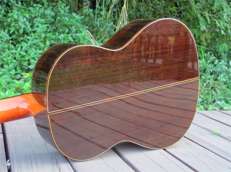 39 дюймовая испанская гитара ручной работы акустическая VENDIMIA из твердого