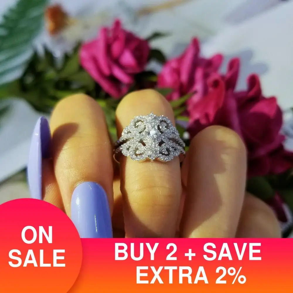 2021 новый дизайнерский парадный стол с 925 стерлингового серебра Открыть