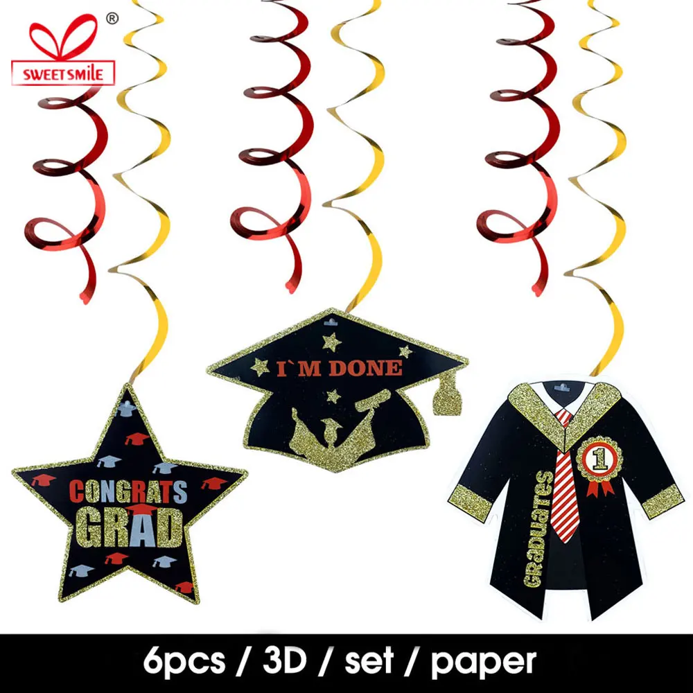 Школьные градиентные украшения подвесной завиток для детей и взрослых подарки