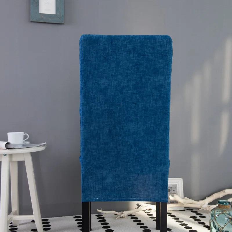 Чехлы на стулья из спандекса эластичные пылезащитные накидки для столовой