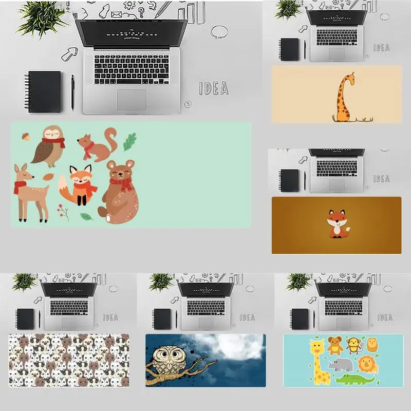 

cute cartoon animal lovely Office Mice Gamer Soft Mouse Pad Game Office Work Mouse Mat pad Non-slip Laptop Cushion