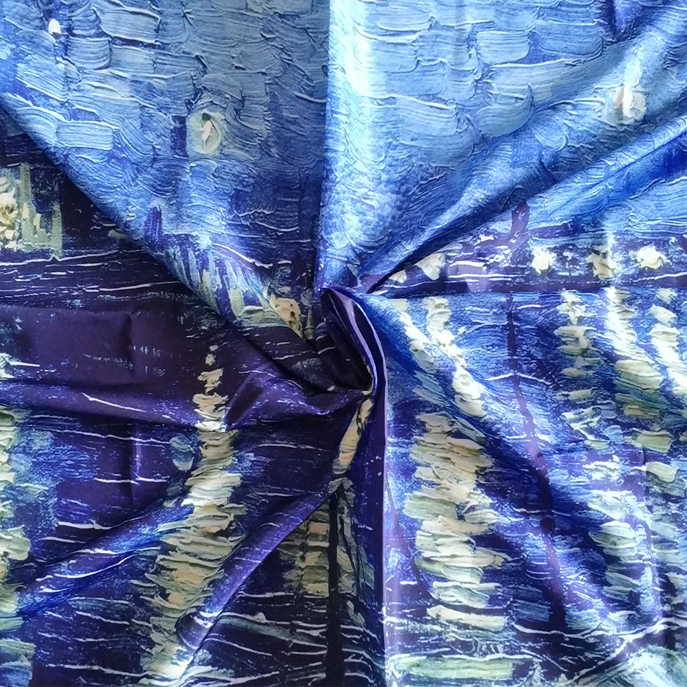 Vangogh Картина гобелен настенный полиэстер печатных хиппи Стена Ткань Домашний