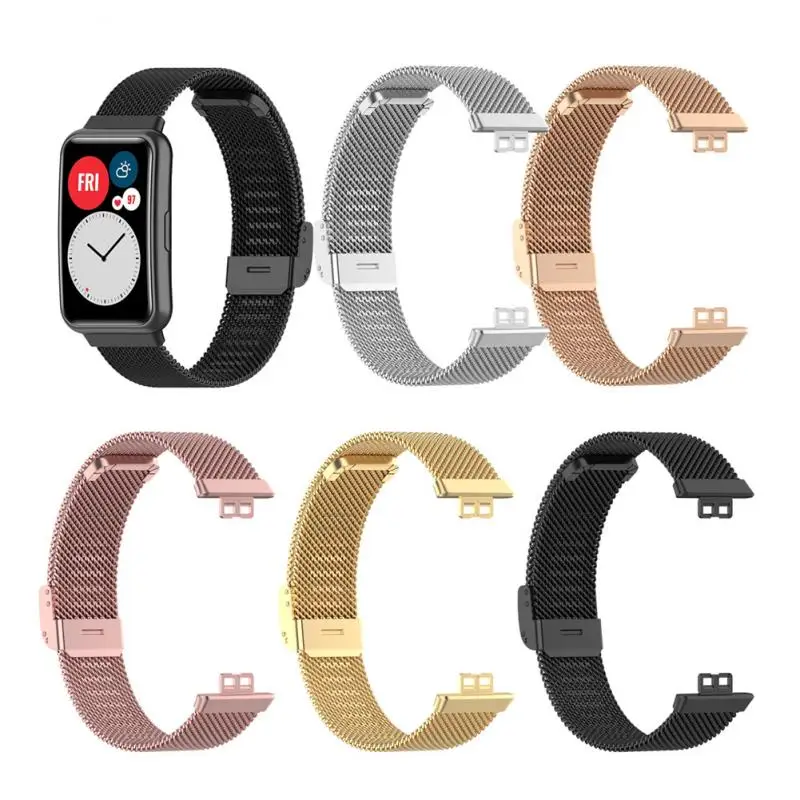 

Stainless Steel Band For Huawei Watch FIT Strap Smartwatch Accessories Replacement Wrist Bracelet Correa Huawei Watch Fit Strap