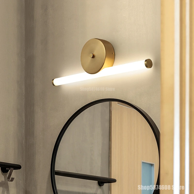 Современная светодиодная акриловая настенная лампа в скандинавском стиле