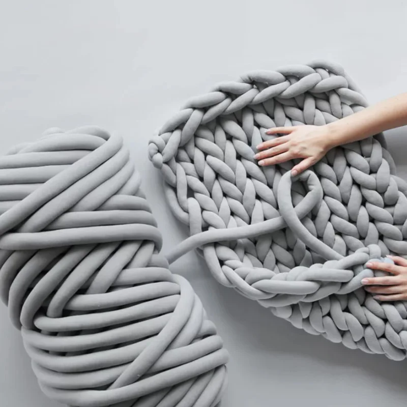 250 г шерстяная грубая пряжа из натуральной шерсти Сделай Сам мягкая