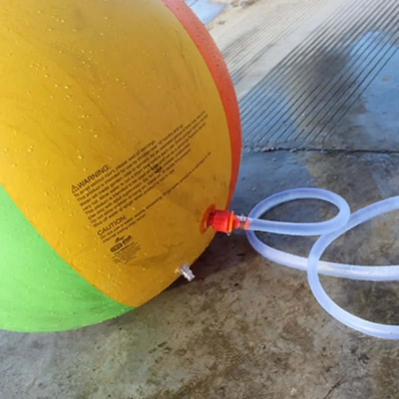 

Amusement Prop Summer Cool Inflatable Water Playing Toys Park Lawn Colorful Ball Form Water Column Game Funny Party Friend Share