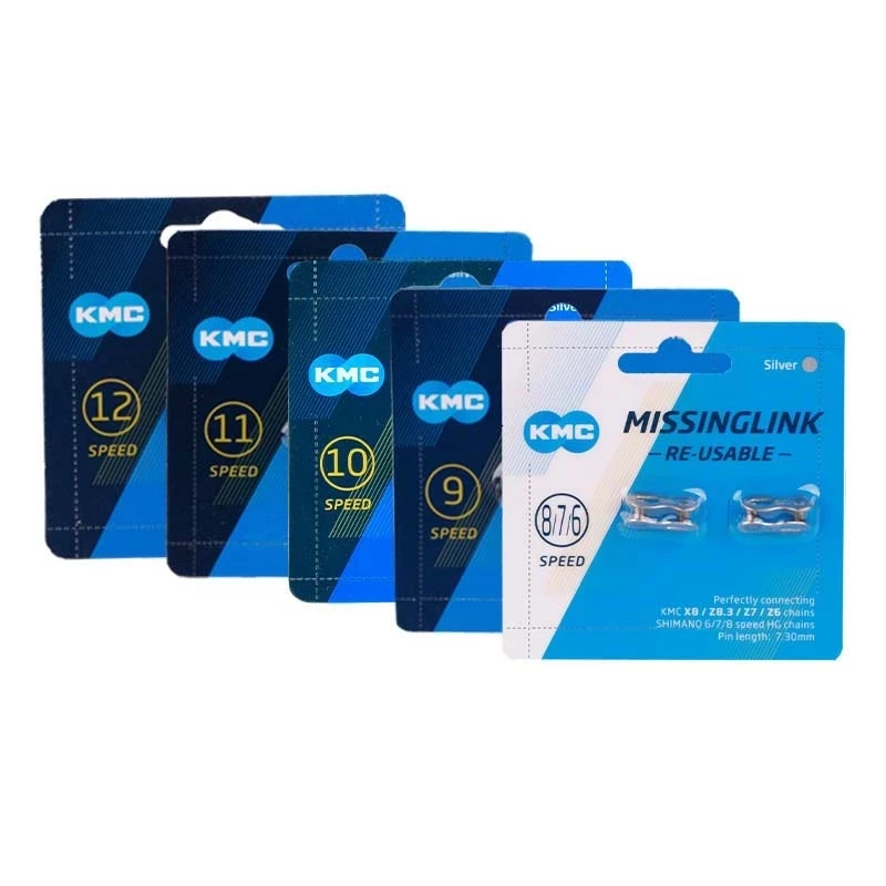 Велосипедные цепи KMC быстрая Волшебная застежка многоразовые для SHIMANO SRAM