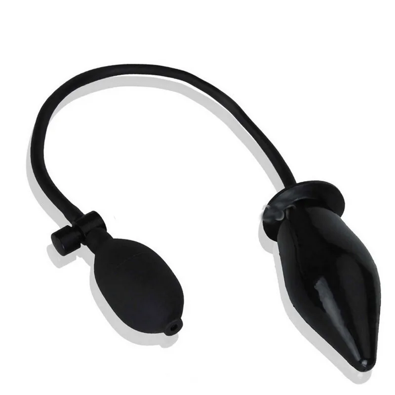 Анальная пробка надувная стимулятор массаж простаты Силиконовая секс-игрушка