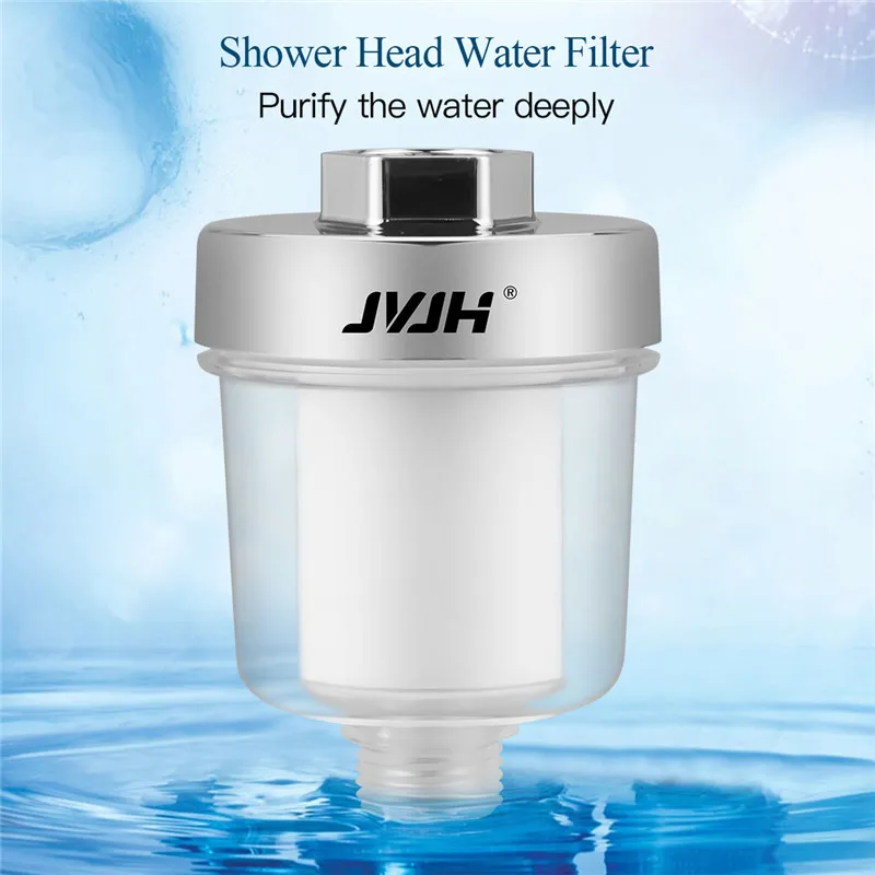 

JVJH Faucet Mount Filter Tap Water Filter Kitchen Bath Purifier Residual Chlorine Removal PP Cotton Filter Water Filtration