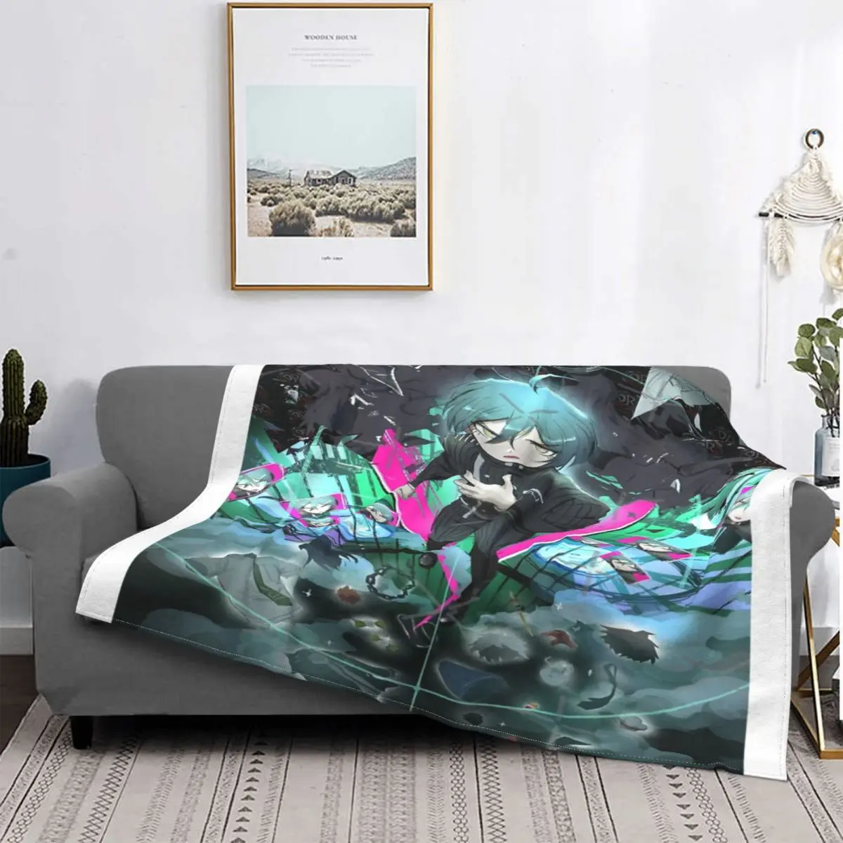 

Manta de Ultimate Fiction para niños, colcha de cama a cuadros, ropa de cama mullida a cuadros, Sudadera con capucha, funda para