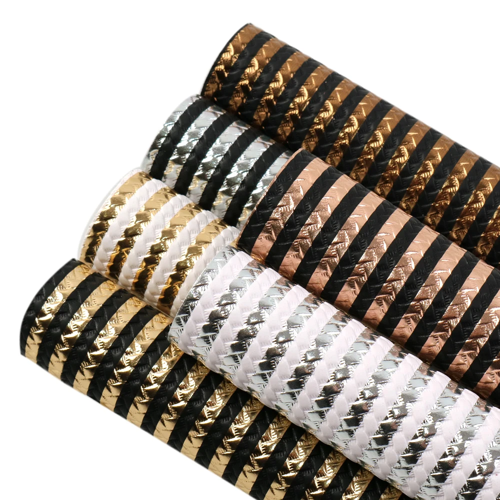 

6Pcs A5 Size Geometric Mermaid Scale Printed Gold Foil Glitter Bump Texture Assorted Set For Making Crafts,1Yc10158