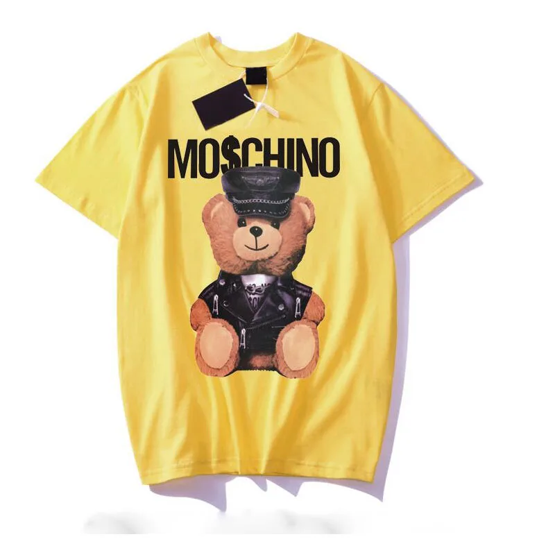 

Summer Men Tees Teddy Bear T-Shirt Women Casual Cotton Short Sleeve Tee-Shirts Female Tops Women 2021 NEW Fashion S-XXXL