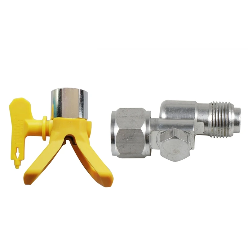 

7/8Inch F-7/8Inch M Universal Swivel Joint with Sprayer Base Guard & 517 Tip for Airless Spraying Machine Sprayer