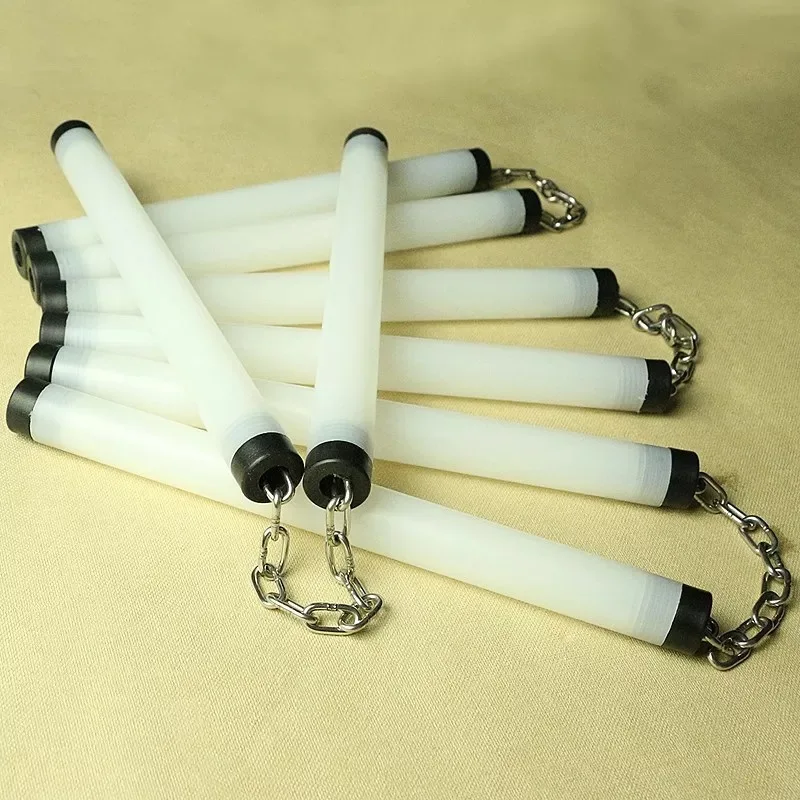 Новинка 2020 светящийся сценический светодиодный нунчак флуоресцентный с