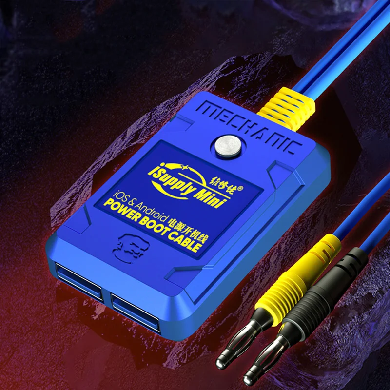 

Mechanic iSupply Mini Boot Line IOS Android Motherboard Repair DC Power Supply Test Cable For iPhone 6-13Promax HUAWEI Xiaomi