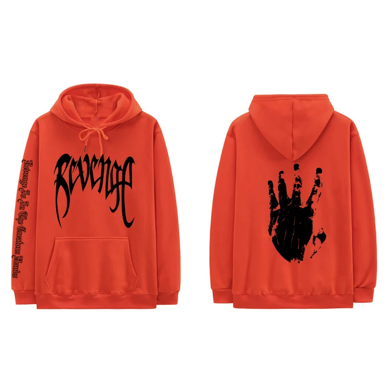 Xxxtentacion Revenge Kill Me Hoodies Men/Women Sweatshirts Rapper Hip Hop Hooded Pullover Sweatershirts Male Streetwear Hoody | Мужская
