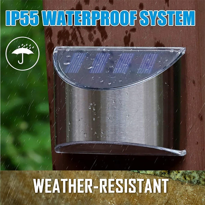 Уличная Светодиодная лампа на солнечной батаресветодиодный водонепроницаемый