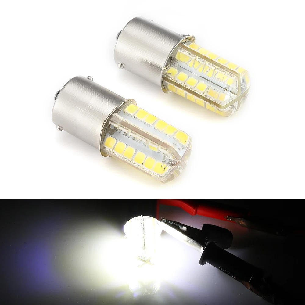 

1pcs Car LED bulb 1156 BA15S 1157 BAY15D 3030 48smd bulb car light turn signal reversing brake light P21W white 6500K