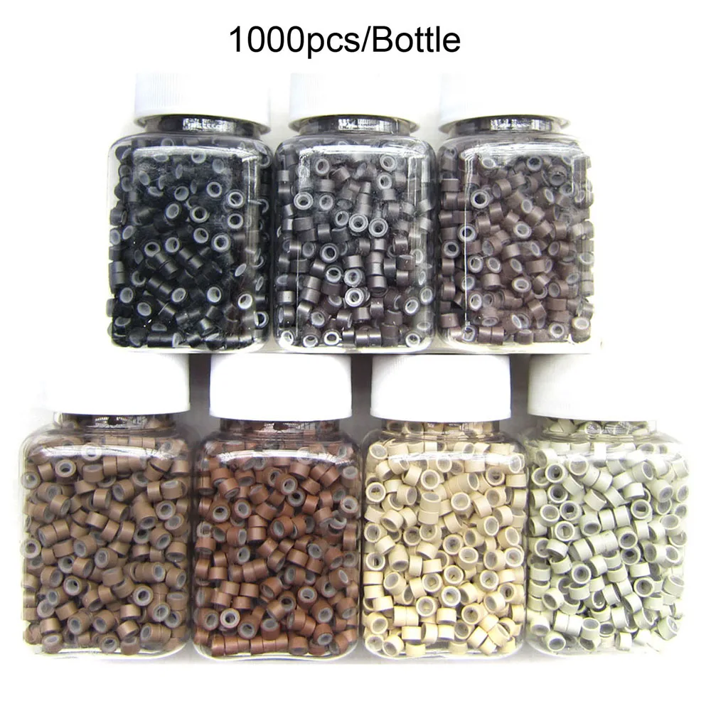 1000 шт. силиконовые кольца для наращивания волос 5 0 мм|micro ring silicone|silicone micro ringsmicro |