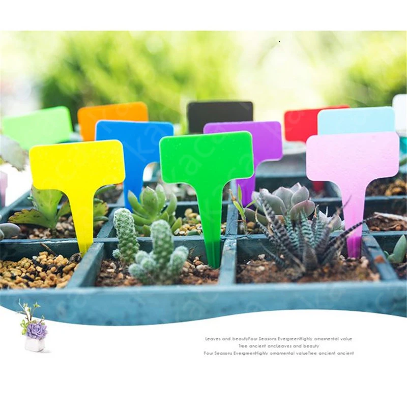 Цветочные маркеры ярлыки для растений водонепроницаемый маркер наименование