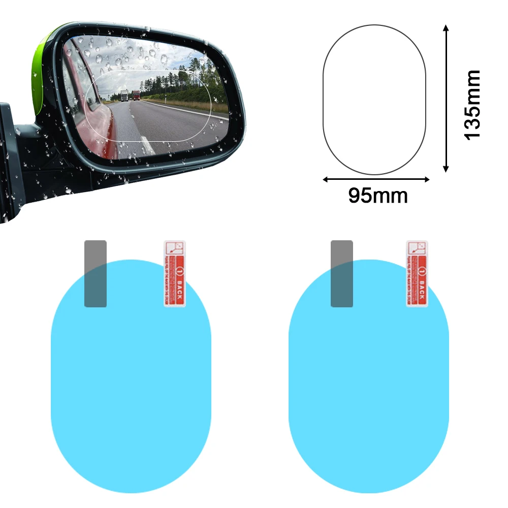 Car Mirror Window Clear Film Rearview For Mitsubishi Asx Pajerosport V73 V93/V97 Outlander Grandis | Автомобили и мотоциклы