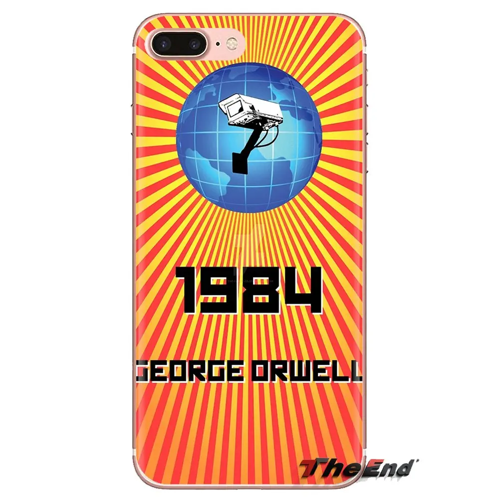 For Huawei Nova 2 3 2i 3i Y6 Y7 Y9 Prime Pro GR3 GR5 2017 2018 2019 Y5II Y6II 1984 George Orwell book Silicone Phone Shell Cases |
