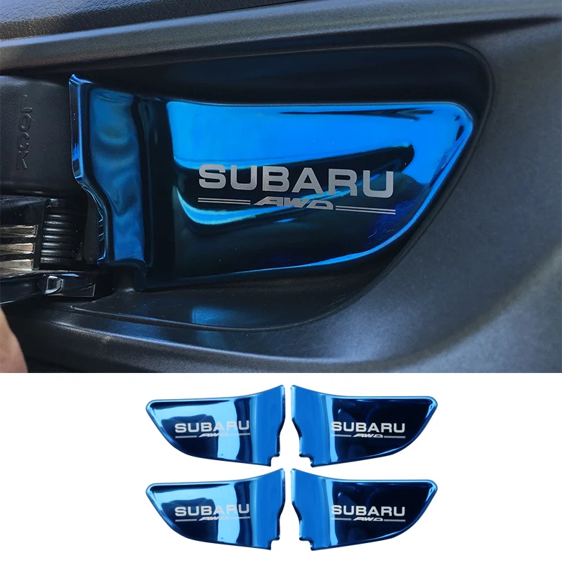 Накладка на внутреннюю дверную ручку автомобиля для Subaru Xv Impreza STI 2014 2012015 2016 2017