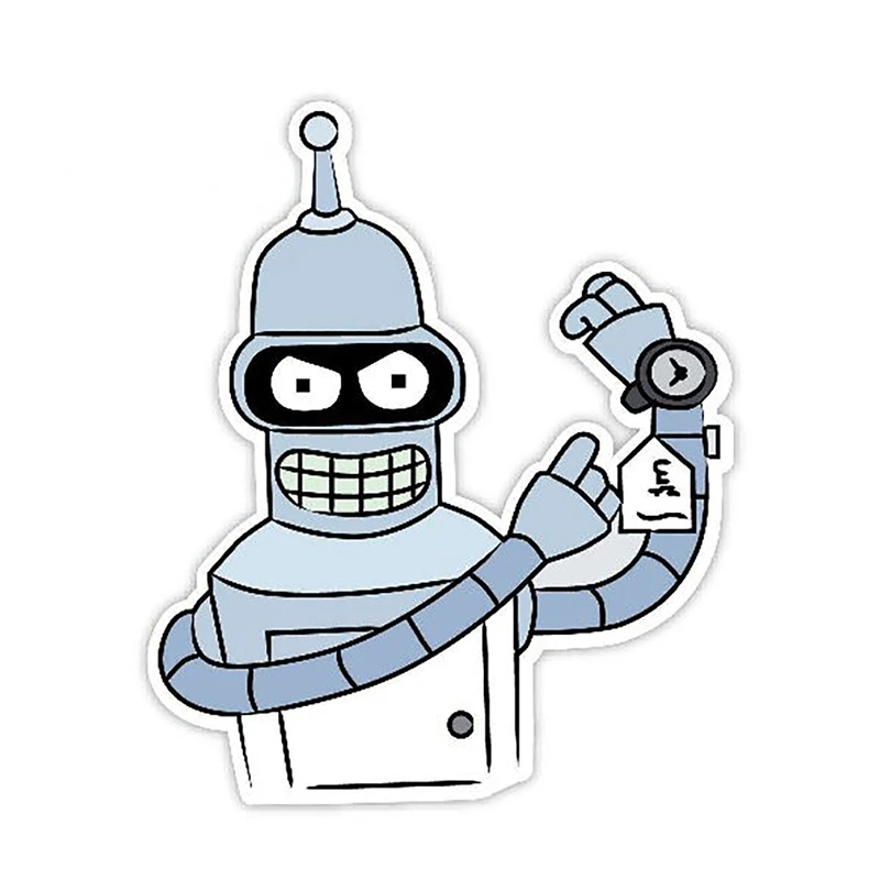 

Creative Car Stickers Cartoon Robot Vinyl Decal Funny Car Styling Waterproof DIY Auto Motor Decoration Graphics Kk13*10cm