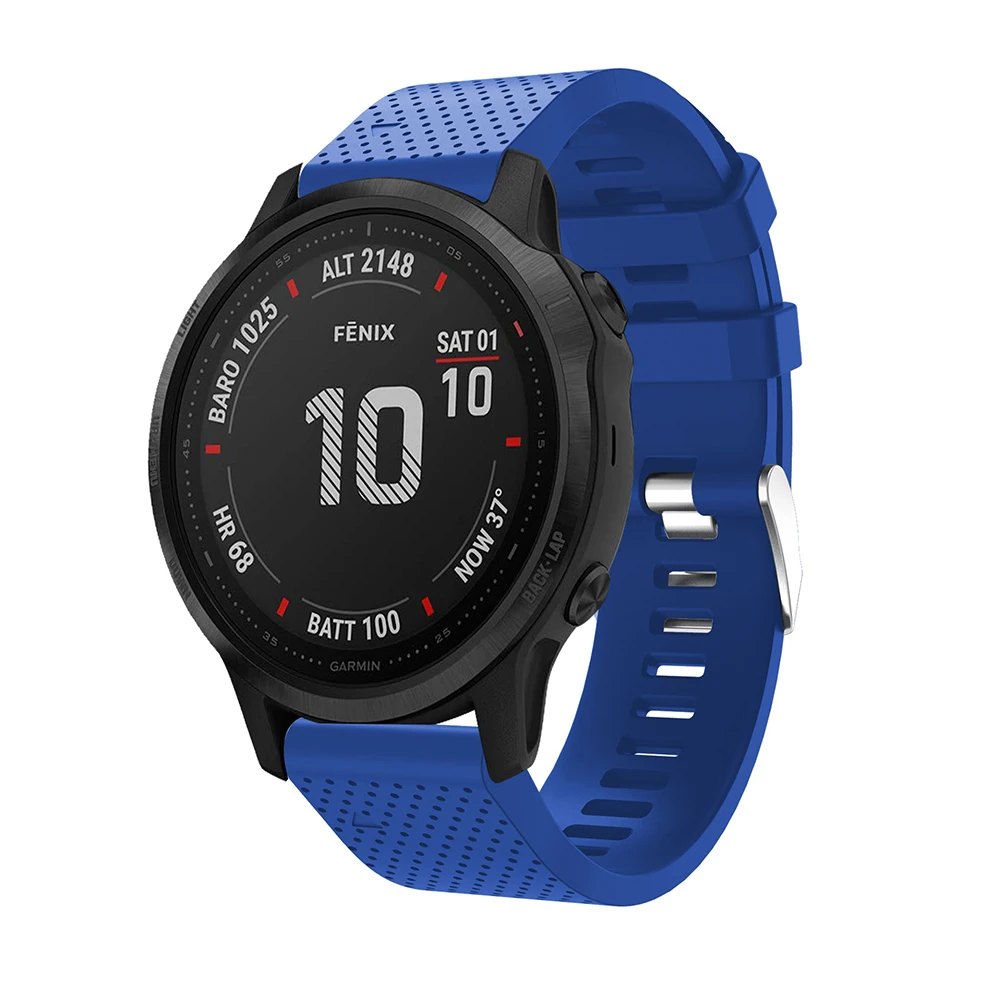 20 мм силиконовый ремешок для смарт-часов Garmin Fenix 6S/6S Pro Quick Release Easy Fit 5S плюс
