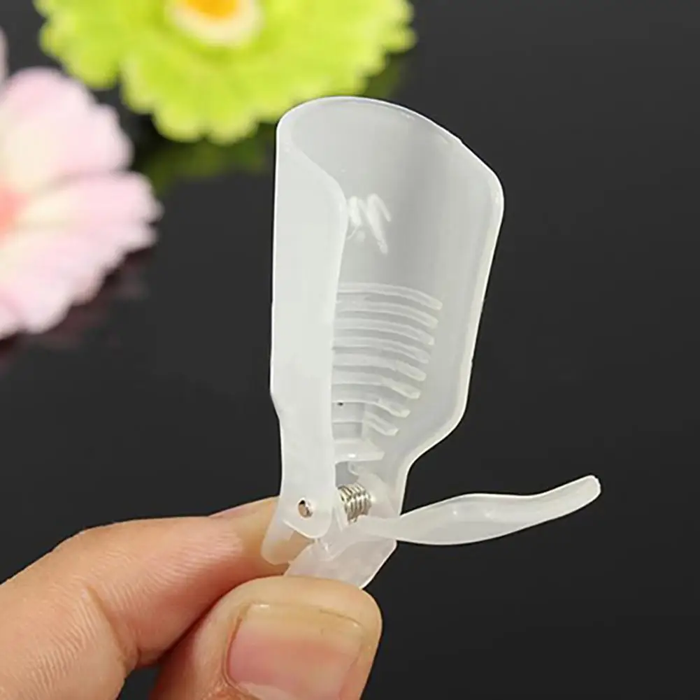 

1 Set Clips Quick Removal Reusable Plastic Nail Remover Clips for Nail Care
