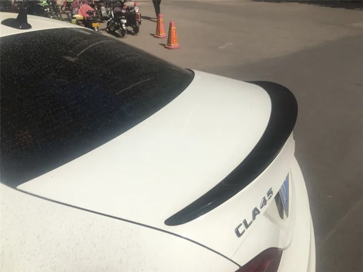 Спойлер для W117 2015-2018 Mercedes-Benz CLA CLA180 CLA200 спойлер из АБС-пластика цветное заднее
