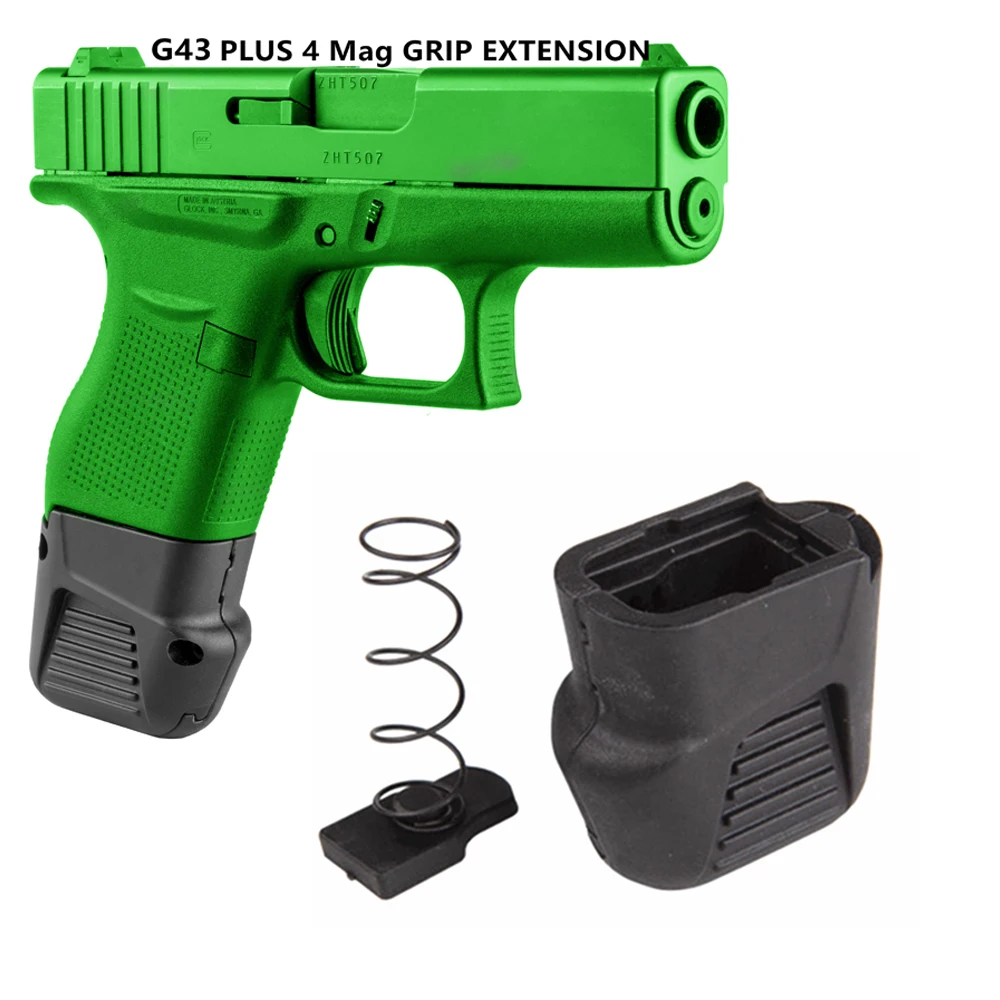 

Колпачок-удлинитель Glock 43 + 4 G43 PLUS 4 Mag Grip для замены пола