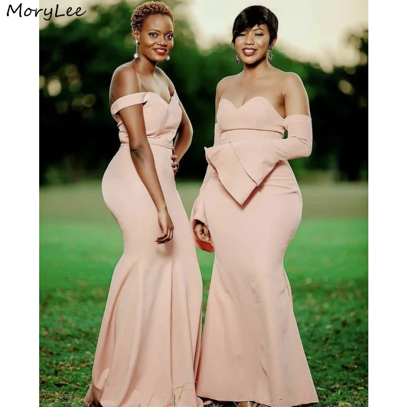 

Платья для подружек невесты, розовые бриллиантовые Платья для подружек невесты, платья на молнии сзади в пол для свадебной вечеринки, подружек невесты