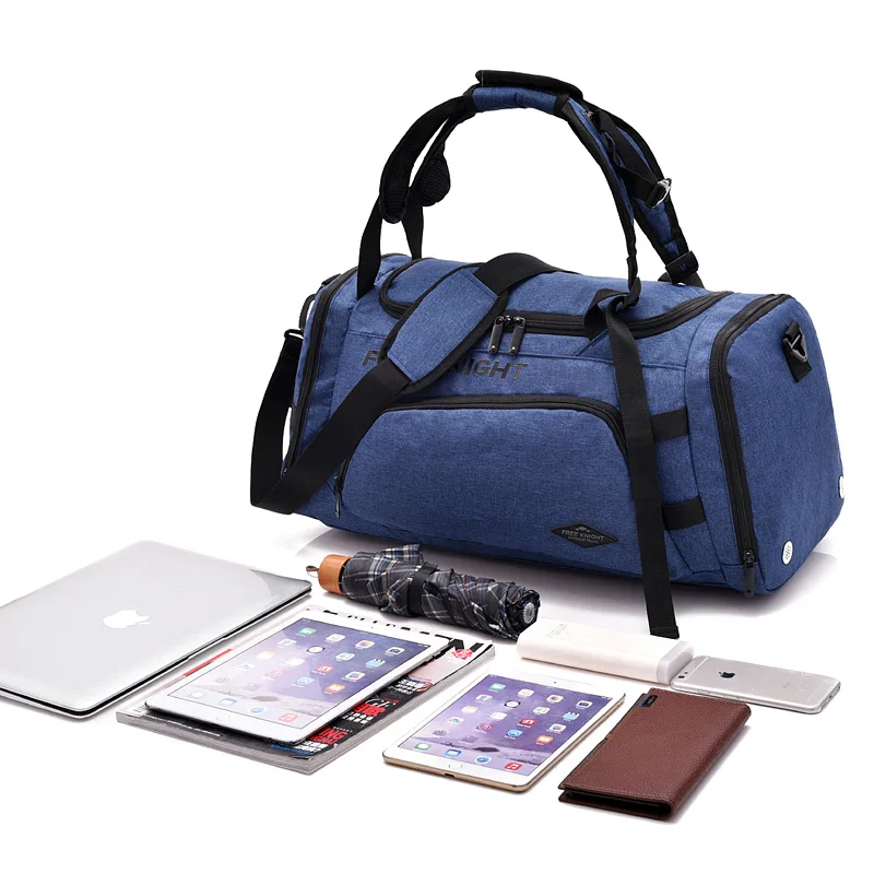 Free Knight Мужская многофункциональная багажная спортивная сумка для спортзала