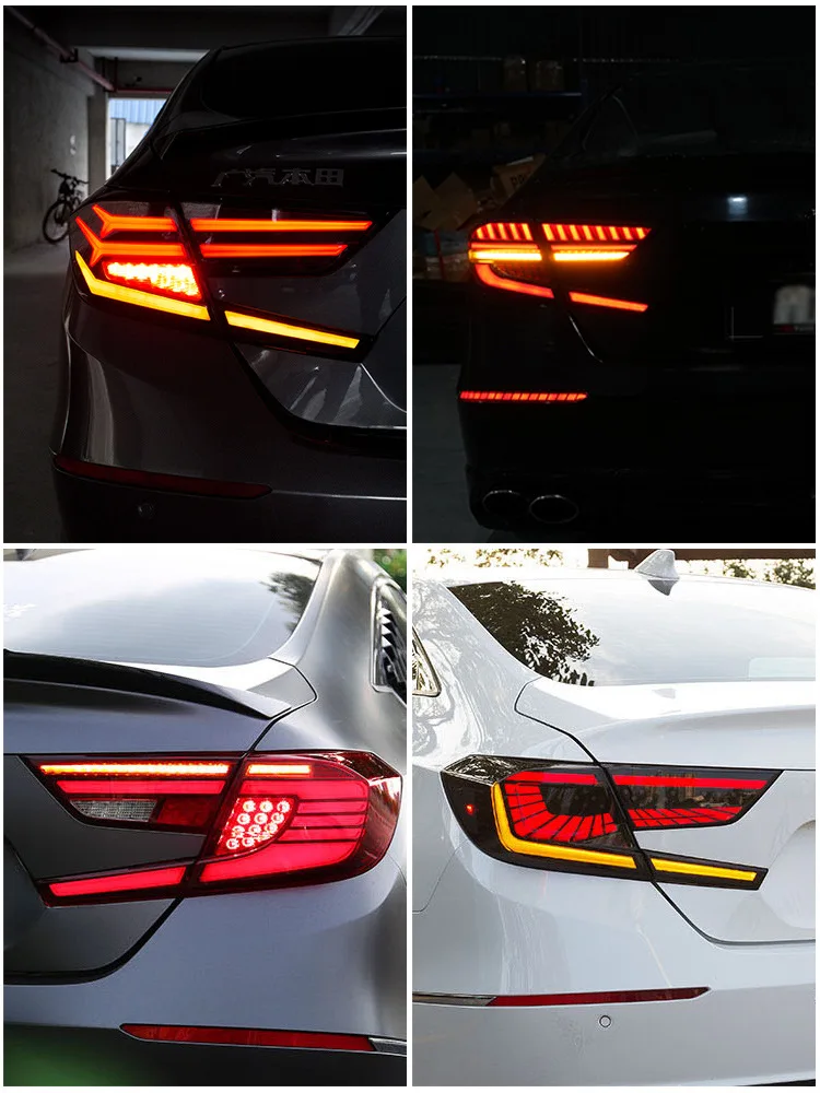 

2021 подходит для модификации Светодиодная лента рулевого управления Fishbone Audi Star Lambert Taillight Assembly of Honda 10