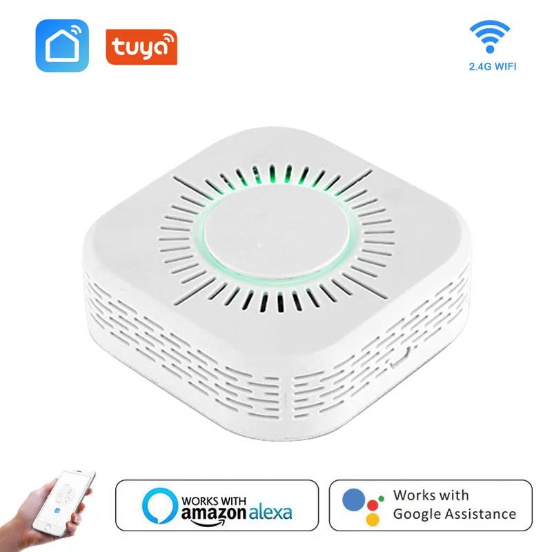 

Датчик дыма Tuya с Wi-Fi и управлением через приложение