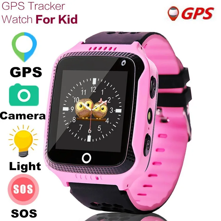 

COXRY 2021 Kids Smart Watch Waterproof Baby SOS Positioning 2G SIM Card Anti-lost Children Tracker Smart Clock Call Watch