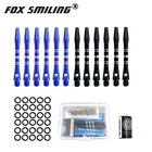 Алюминиевые Дротика s-образные, 12 шт., 4148 мм, с 30 резиновыми кольцами и точильными камнями