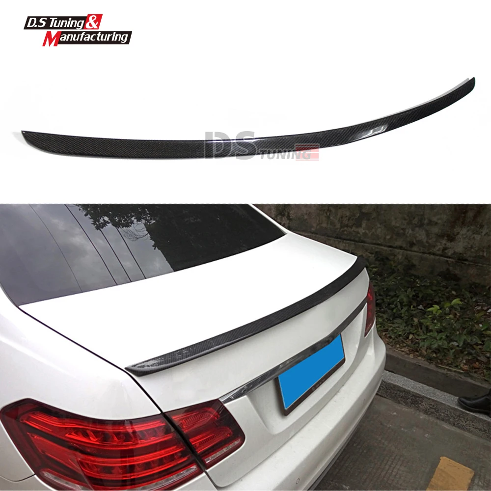 W212 автомобильный Стайлинг карбоновое волокно сменный спойлер для Benz E Class новый