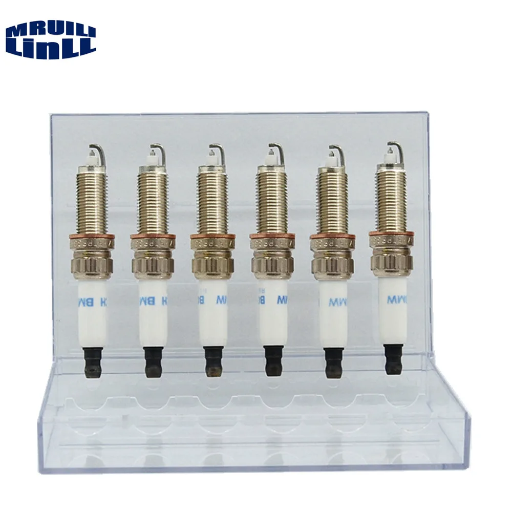 

4-6pcs Iridium Spark Plug OEM ZR5TPP33-S 12120037582 For BMW 135i 235i 335i 435i 535i 640i 740i X3 X5 X6 E92 E91 E90