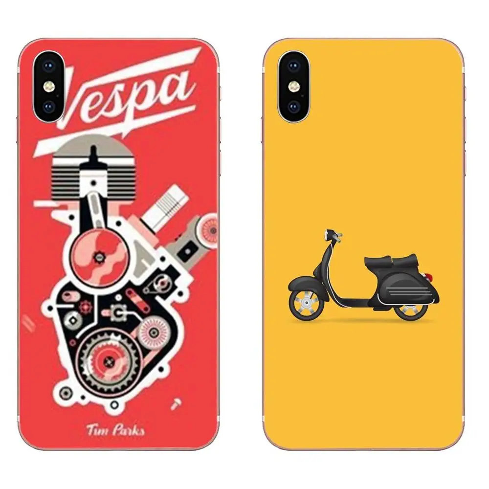 Стильный Дизайн Vespa электрический самокат для Huawei Honor 4C 5A 5C 5X 6 6A 6X 7 7A 7C 7X 8 8C 8S 9 10 10i 20