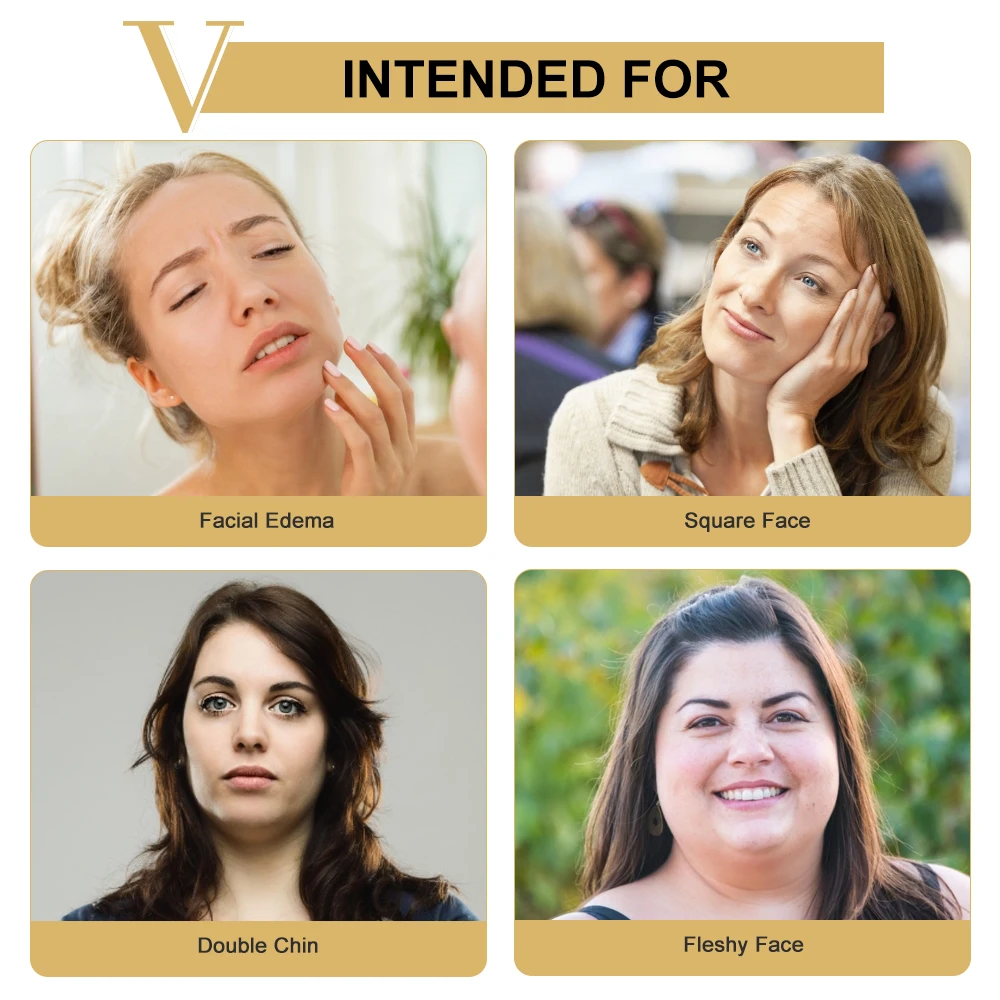 4D Лифтинг Маска для лица V образная линия уменьшение шеи двойной подбородок