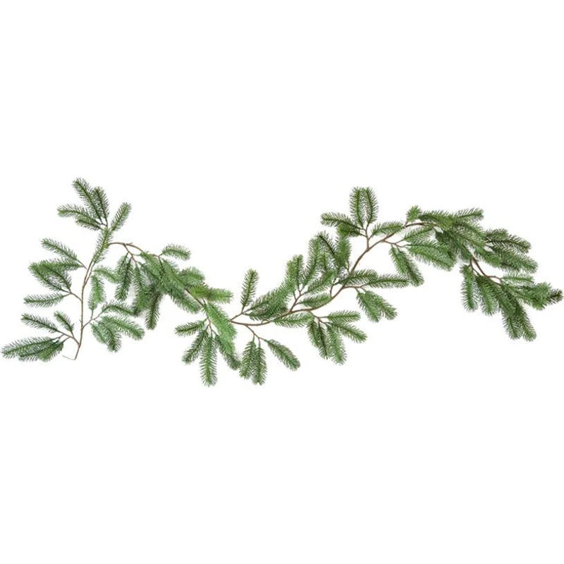 

Искусственная зеленая Рождественская гирлянда, венок на Рождество, вечерние нее праздничное Рождественское украшение, подвесное украшени...