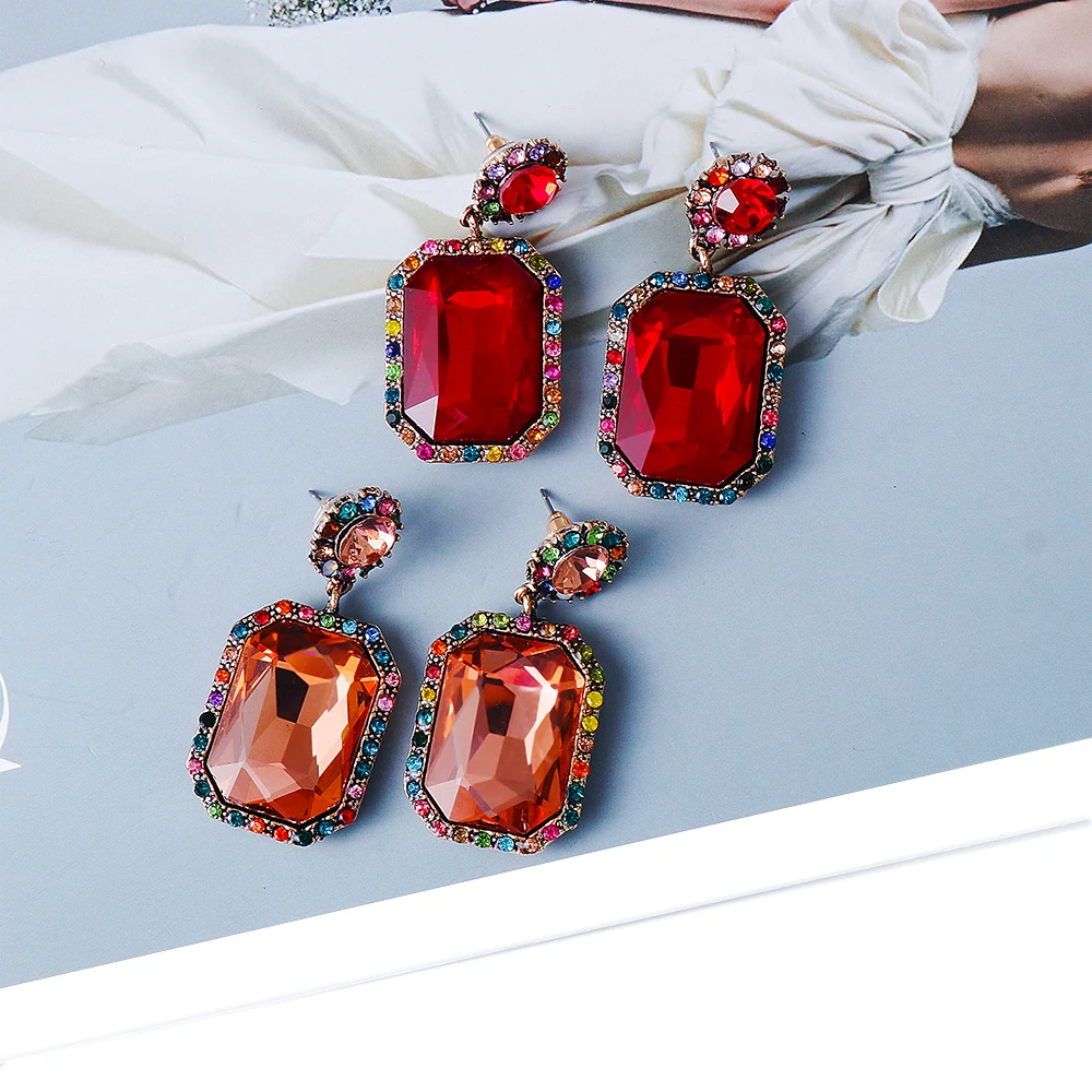 

Trend Earrings For Women Classic Jewelry Fashion Romantic Cute Accessories Geometry Glamour Vintage Wedding Gift Advanced 2021