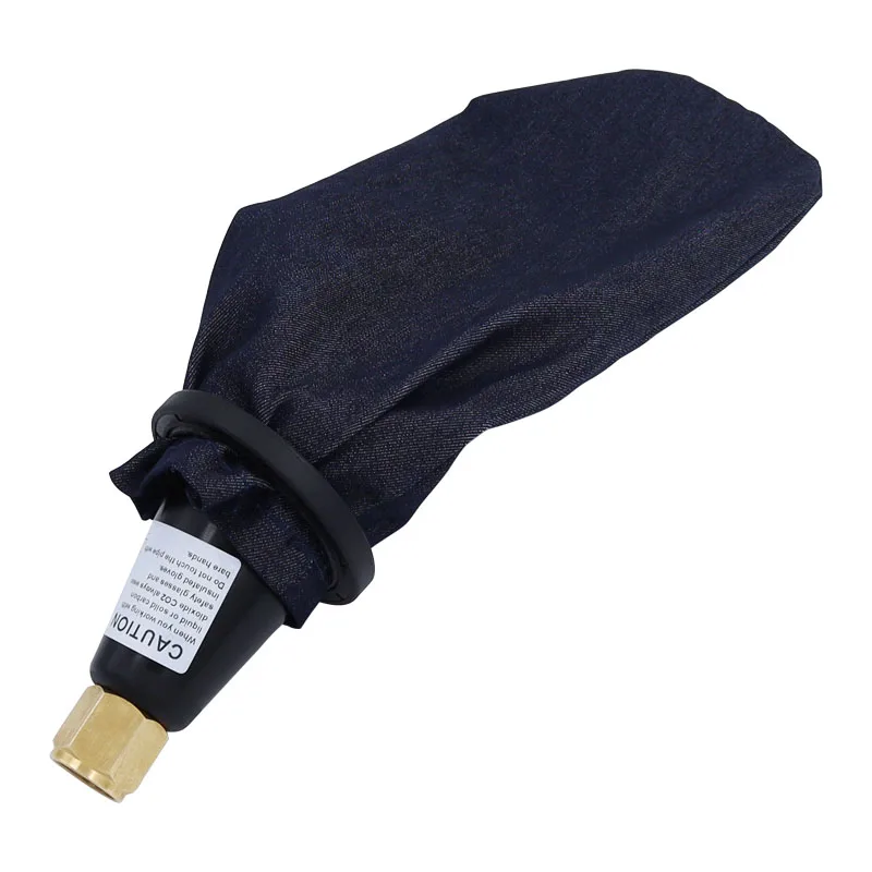 Портативный бытовой генератор сухого льда на углекислом газе с мешком для сбора